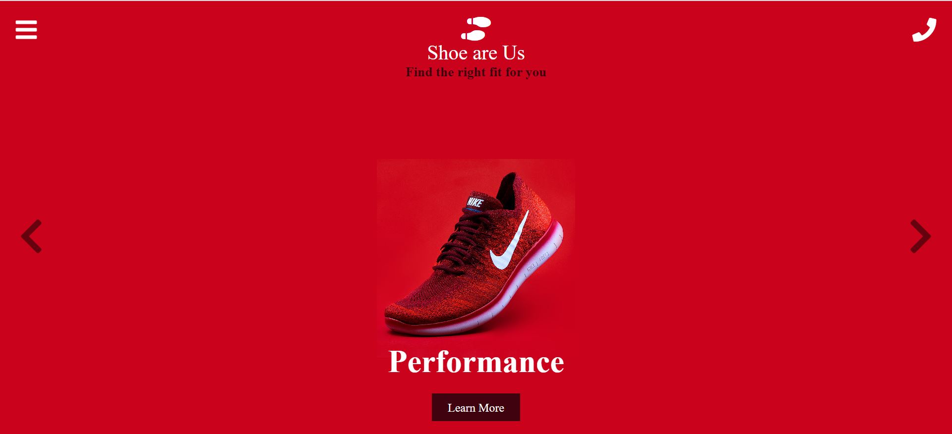 Shoes Footwear Website
